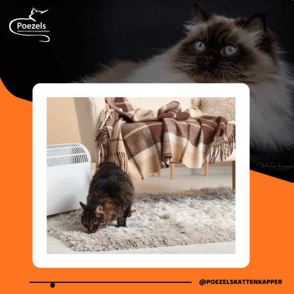 kat bij verwarming