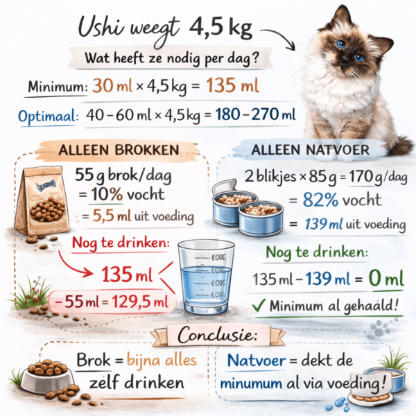 Ushi schema drinken