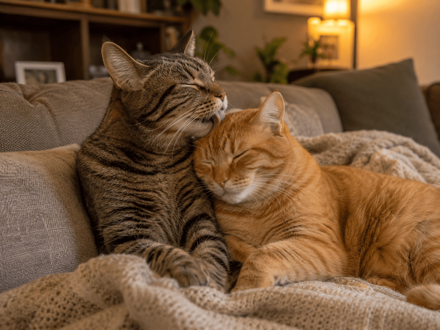 wassende katten